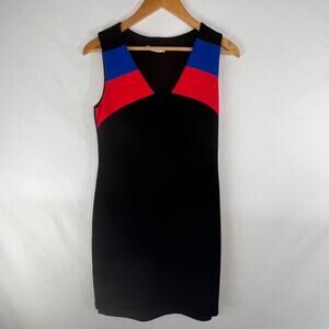 Bailey 44 Women's Ring Toss Dress Size Small‎ with Color-Block Shoulders